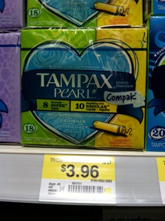 Tampax Pearl Compak 18 ct.