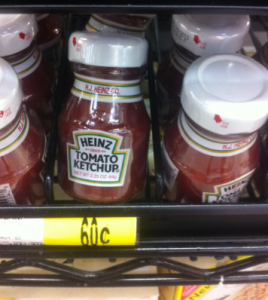 heinz 2 oz. ketchup