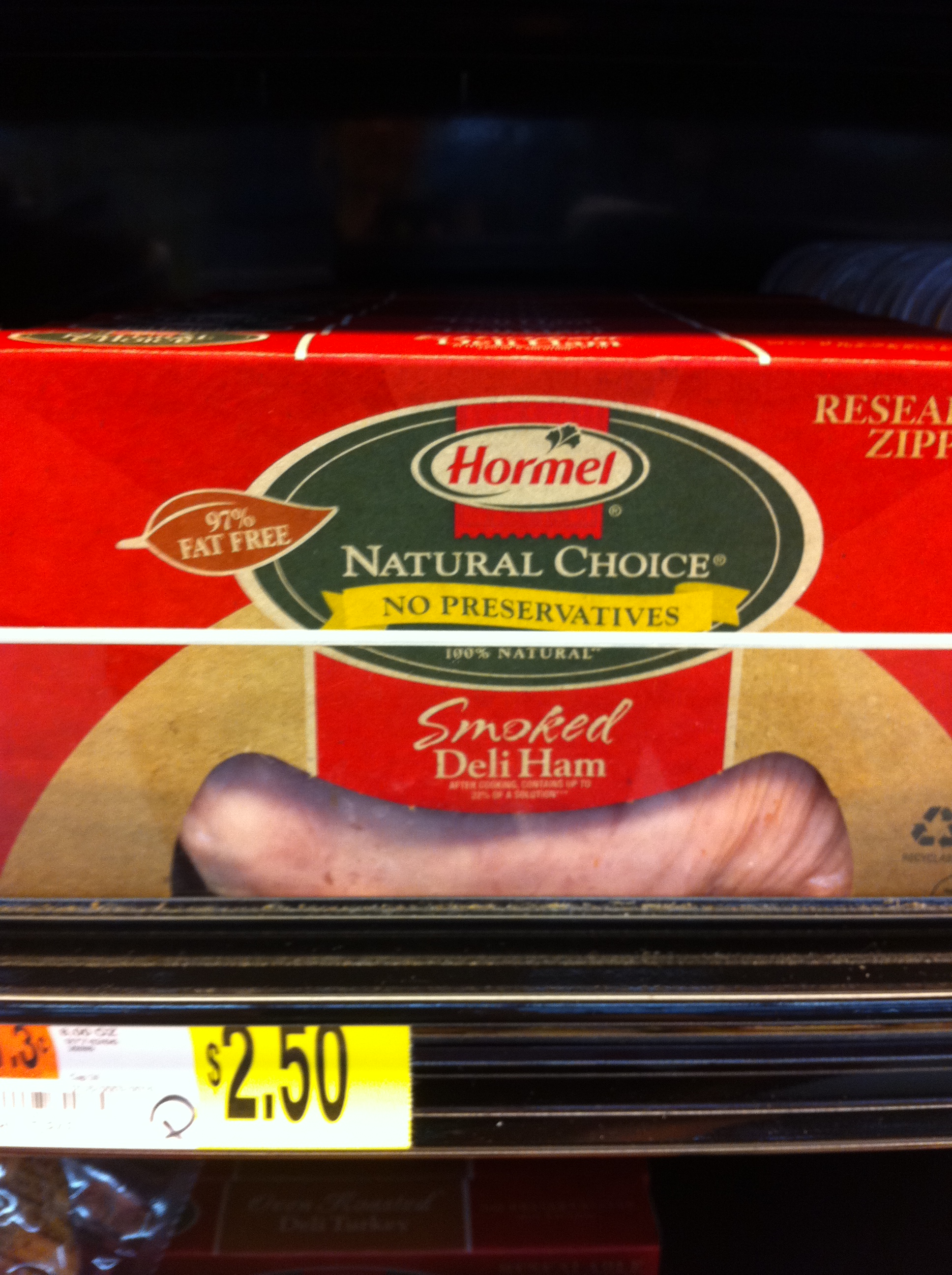 hormel natural choice lunchmeat