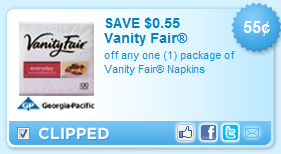 vanity fair napkins