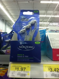 Noxzema bikini razor