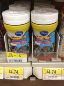 Disney VItamins Walmart