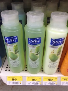 Suave 15oz $0.94 Walmart