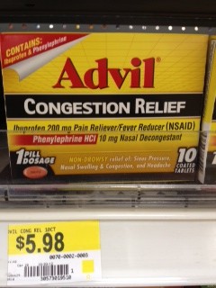 Advil Congestion Relief Walmart