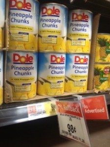 Dole Canned Pineapple Walmart