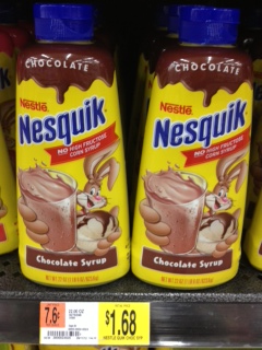 Nesquik Syrup Walmart