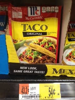 McCormick Taco Seasoning