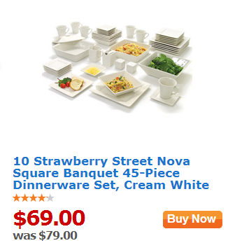 VOD Strawberry dinnerset