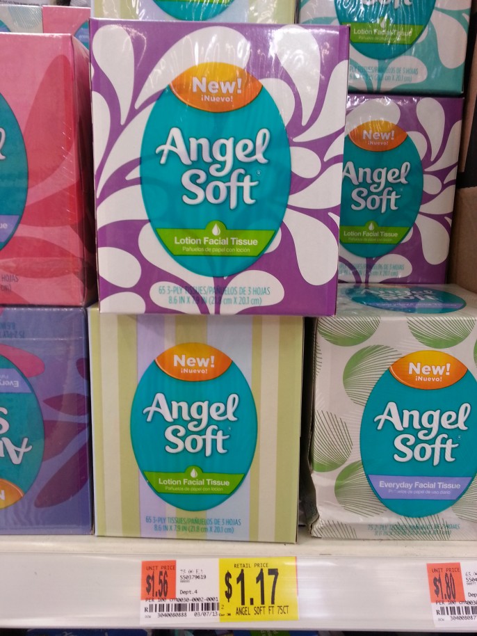 Angel Soft Tissue Walmart