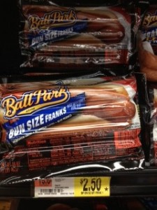 Ball Park Hot Dogs Walmart