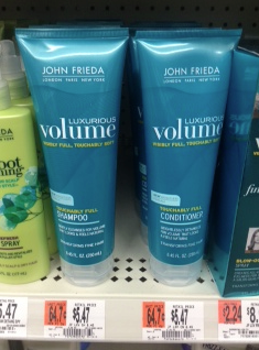 John Frieda Luxurious Volume at Walmart