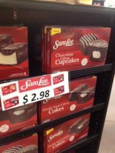 Sara Lee Cupcakes