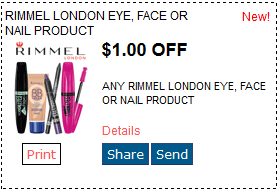 rimmel coupon