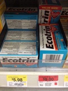 Ecotrin Walmart