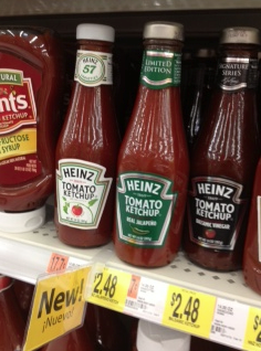 Heinz Ketchup with jalepeno