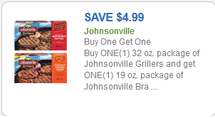 Johnsonville coupon