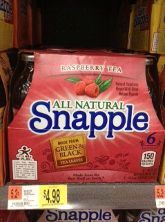 SNapple 6 Pack Walmart