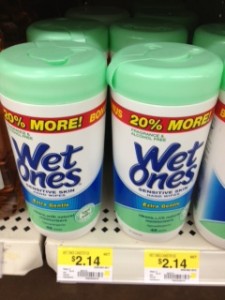 Wet Ones Walmart