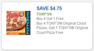 tony pizza coupon