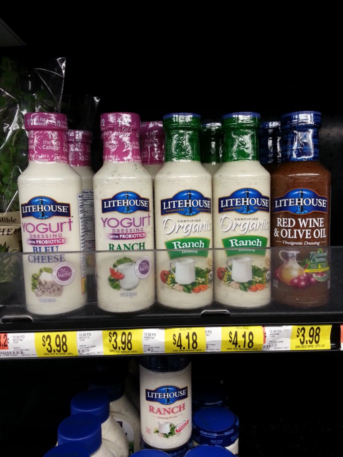 Litehouse dressing Walmart IHTM