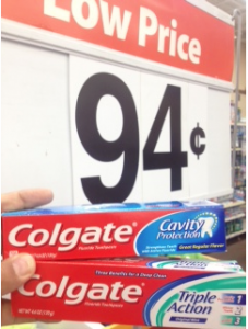 Free Colgate 4.6 oz toothpaste Walmart