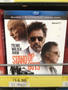 Stand Up Guys Blu Ray DVD combo Walmart