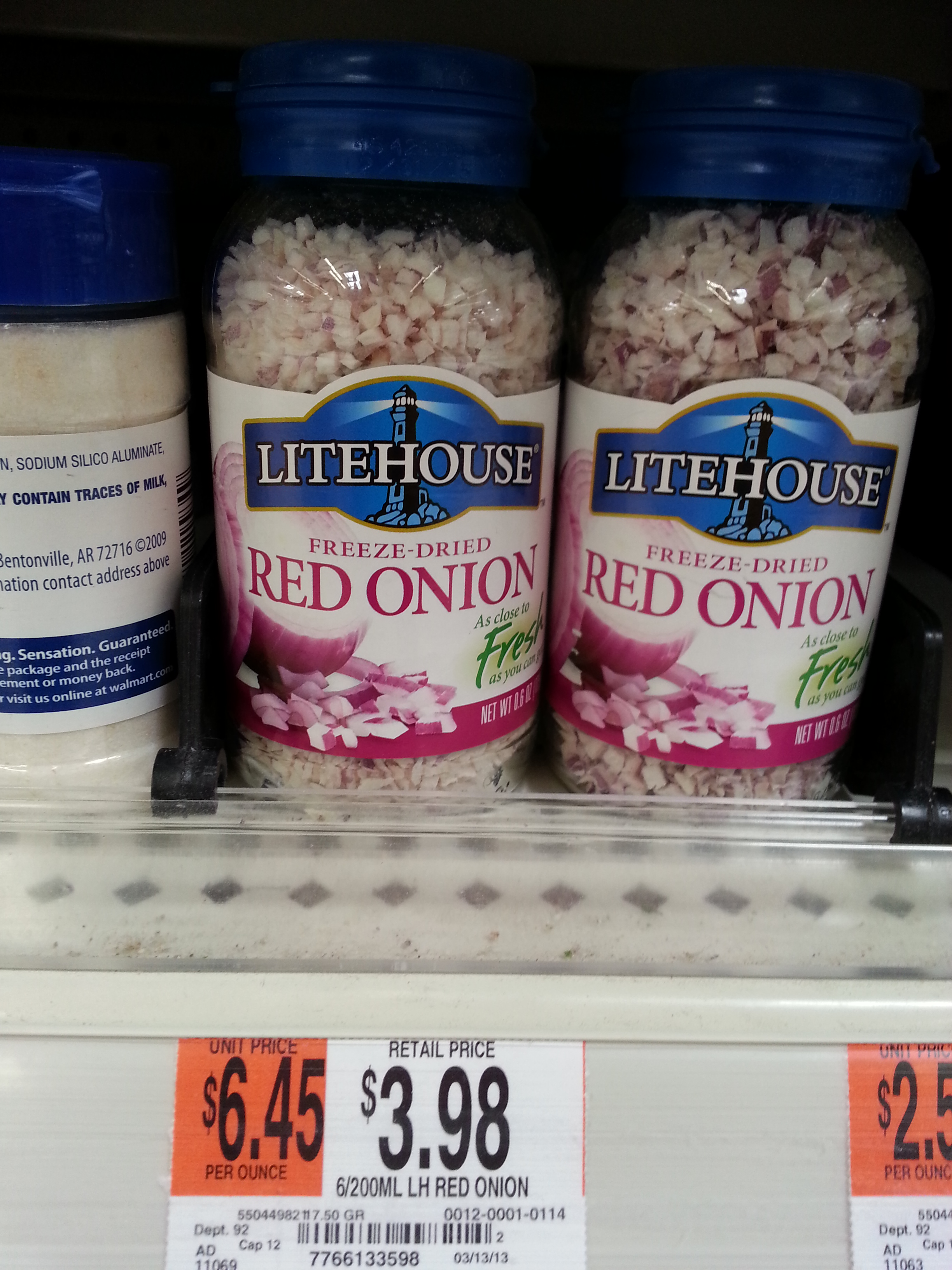 litehouse red onions IHTM Walmart