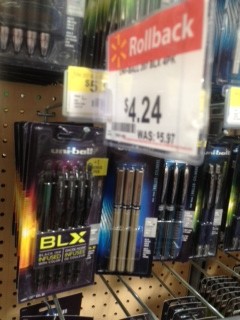 Uni-ball BLX Walmart IHTM