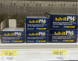 advil pm IHTM Walgreens 50 and 80ct