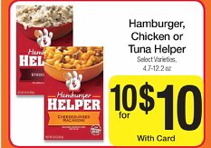 hamburger helper kroger pm