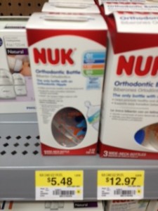 NUK Bottles IHTM Walmart 