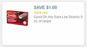 sara lee coupon