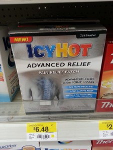 Icy Hot Advanced IHTM Walmart 