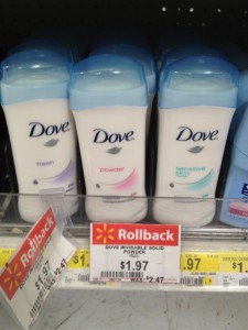 Dove Deodorant IHTM Walmart