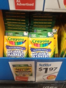 Crayola Washable Markers B2S IHTM Walmart