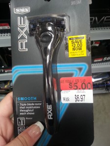 Axe Razor WAlmart