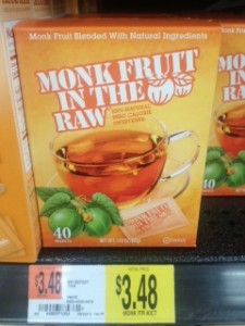 Monk fruit in the Raw Walmart IHTM