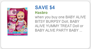 baby alive coupons walmart