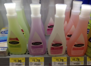 Cutex Nail Polish Remover IHTM Walmart 