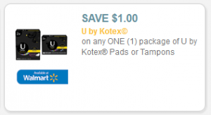 coupon u kotex