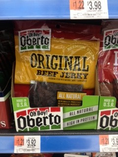 oberto Jerky Walmart