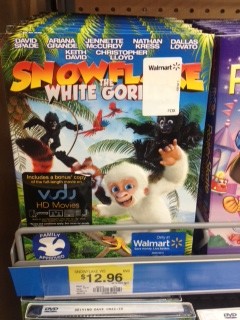 snowflake dvd walmart 