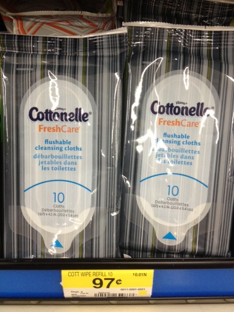 Cottonelle Flushable Wipes Refill Walmart