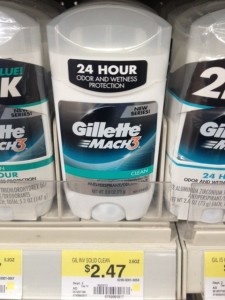 Gillette Deodorant Walmart