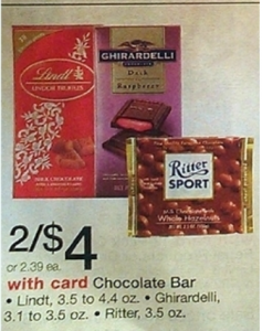 Lindt choc walgreens