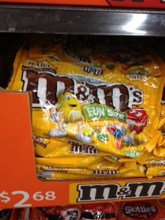 M&M's Halloween Candy