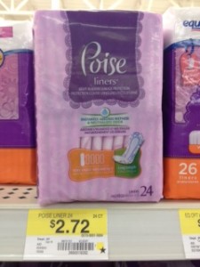 Poise Walmart