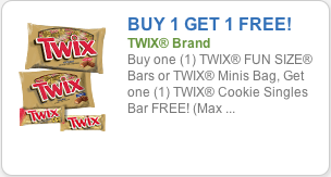 Twix Halloween Candy Coupon