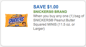 Snickers Halloween Candy Candy Coupon