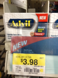 advil film coated walmart